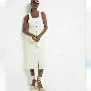 Timing Beige Linen Blend dress -  size xs/small bnwot